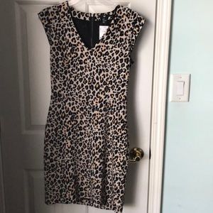 Leopard print dress